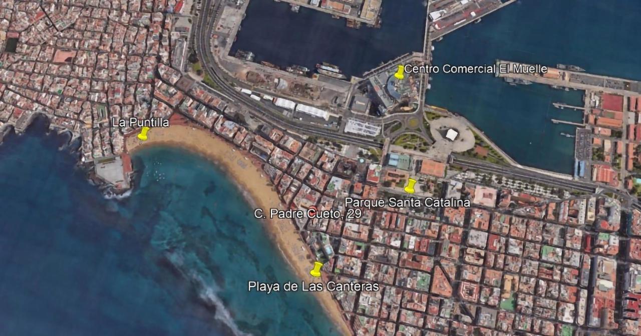 Flatguest Blue Sea - Canteras Beach - Balcony Las Palmas de Gran Canaria Extérieur photo